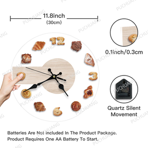 Butterfly Themed Acrylic <strong>Clock</strong> for Elegant Wall Decor Witch Inspired <strong>Bee</strong> Design Mystical Witch for Nature Lovers - Product Image 2