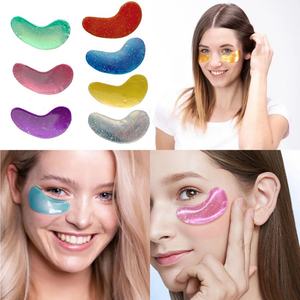 Vente en gros usine OEM – 6 paires de patchs masques pour les yeux bio, anti-cernes et poches sous les yeux, gels oculaires au collagène marin - Product Image 4