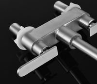 F50032 304 durable en acier inoxydable robinets robinet monté sur le pont robinets d'évier de cuisine
