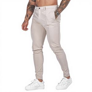 Pantalon décontracté pour homme, personnalisé, léger, uni, à séchage rapide, pour le fitness, idéal pour le dropshipping Shopify et la fulfillment des commandes. - Product Image 1
