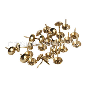 Vintage Sofa Tacks 11mm Diameter Bronze Colored Decorative Furniture Accessories Push Pins <b>Brass</b> Material Durable - Product Image 2