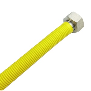 Mangueira termoencolhível ondulada de aço inoxidável Mangueira extensível Mangueiras De Gás Natural Extensível PE PVC Capa