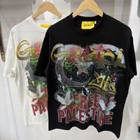 Supplier Terlaris Harga Grosir Murah Kaos Desainer Sablon Berkualitas Tinggi Bahan Katun GUAPI Kaos Pria