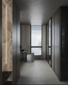 Armario de Madera Maciza de Lujo; Vestidor de Diseño Reciente con Puertas Corredizas Personalizadas - Product Image 4