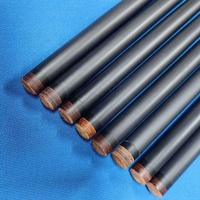 Queue de billard en fibre de carbone 1/2, design tendance, joint Uni-Loc, pointe multicouche 12,5 mm, longueur 57 pouces, en promotion