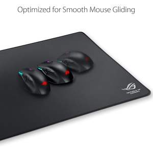 Tapis de souris de jeu Rog Sheath Blk en gros, 35,4 x 17,3 pouces, rectangulaire, noir et gris, en caoutchouc, surface extra large pour un contrôle précis - Product Image 5