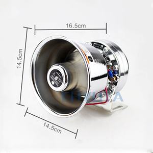 Peringatan Keras Baja Nirkarat 6.5 Inci Speaker <span class=keywords><strong>Alarm</strong></span> Megafon 100W Klakson Sirene 12V <span class=keywords><strong>Alarm</strong></span> Speaker Profesional untuk Lalu Lintas Mobil - Product Image 5