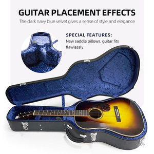 WSD 27 بوصة مباشرة من المصنع حقيبة صلبة للغيتار و Ukulele حقيبة أداة موسيقية متينة ضد الصلابة - Product Image 2