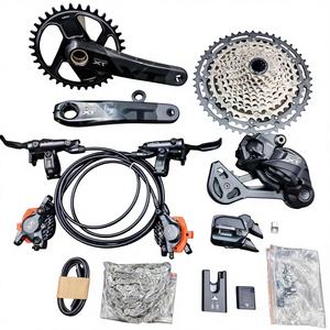 Grupo Shimano XT Di2 M8250 para Bicicleta de Montaña, Kit de 1*<span class=keywords><strong>12</strong></span> <span class=keywords><strong>Velocidades</strong></span>, M8100, Plato de 170 mm, 32T, 34T, 36T, <span class=keywords><strong>Cassette</strong></span> de 10-45T, 10-51T - Product Image 1