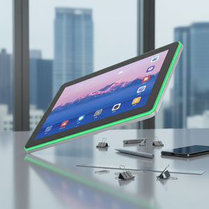 Tablette <span class=keywords><strong>tactile</strong></span> intelligente Android PoE <span class=keywords><strong>de</strong></span> 10,1 pouces <span class=keywords><strong>de</strong></span> haute qualité, personnalisée, avec écran <span class=keywords><strong>tactile</strong></span> LED PCAP RK3566 2+16 Go, pour la réservation <span class=keywords><strong>de</strong></span> salles <span class=keywords><strong>de</strong></span> <span class=keywords><strong>réunion</strong></span>, montage mural - Product Image 1