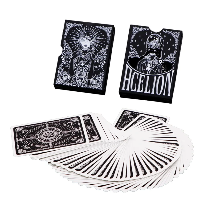 Custom 310gsm German Black Core Paper Playing Card