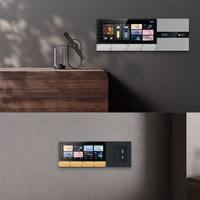 Panel de control Tuya Smart F5 de alta calidad, puerta de enlace Zigbee para luz inteligente, conectividad WiFi IPS Android, mejora tu vida inteligente