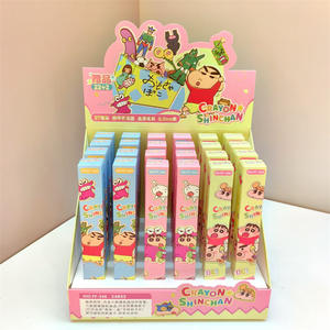 Caja Sorpresa de 24 Piezas con Crayon Shin-chan, Regalo Promocional de Animales, Bolígrafos de Gel de Anime para Navidad, Estudiantes y Niños - Product Image 1