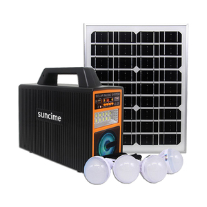 Portable <b>Solar</b> Power <b>System</b> <b>Light</b> 12V 80Wh Lithium Battery With FM Radio & MP3 Led Bulb Lighting <b>System</b> Kits Charge Power Backup - Product Image 4