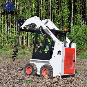 Tuintransporter Hydraulische Mini Dumper Zelfladende Schop/Rupsdumper Skid Stuurlader - Product Image 2