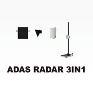 Outil de calibrage ADAS 3-en-1 SmartSafe China Doppler Radar pour l'alignement automatique des véhicules