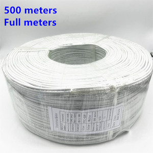 Venta al por mayor de fábrica AWM 2464 24AWG material de PVC cable de alimentación con cubierta de 2 núcleos blanco y negro - Product Image 5