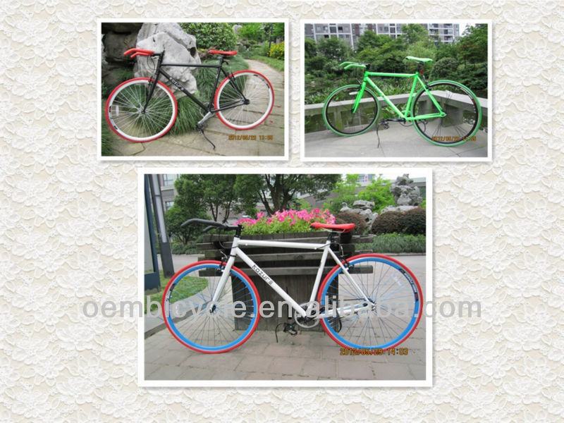 Vendita calda 700C di colore bianco con manubrio Bullhorn completo