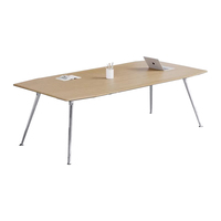 Personnalisable moderne petite salle de réunion Table de conférence mobilier de bureau panneau MDF adapté pour l'école hôtel hôpital bureau