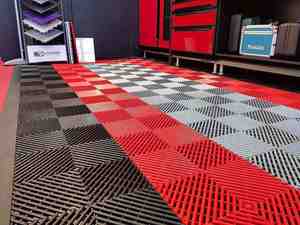 Revêtement de sol de garage Tapis de sol de voiture Pvc Interlocking Garage Carrelage de sol en plastique - Product Image 4