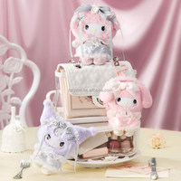 Mini Caja Sorpresa de Colección MINISO Sanrio Serie Jardín de Rosas de Ensueño, Set de Figuras Misteriosas