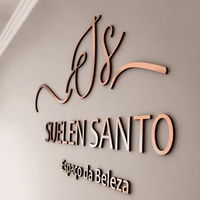 Logo personnalisé avec initiales et nom de l'entreprise, lettres en acrylique miroir 3D personnalisées pour l'image de marque des entreprises