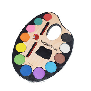 Juego de Pinturas de Acuarela de Alta Calidad de 12 Colores con Pincel para Niños, Regalo - Product Image 4