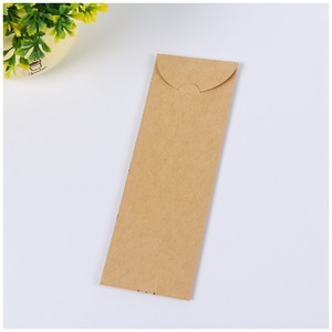 30000 PCS MOQ Sobres <span class=keywords><strong>de</strong></span> <span class=keywords><strong>papel</strong></span> <span class=keywords><strong>Kraft</strong></span> marrón ecológicos impresos baratos - Product Image 3
