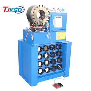 CE 1/4 to 2" automatic techmaflex crimping machine price hydraulic hose crimper press