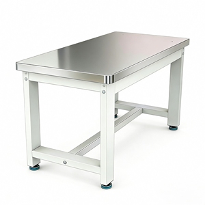 Banc de travail en acier inoxydable robuste, mobilier commercial, équipement de laboratoire hospitalier, atelier d'usine, qualité industrielle - Product Image 3