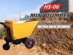 Camion à benne basculante électrique à trois roues de 800kg <span class=keywords><strong>Mini</strong></span> Dumper/Petite benne à ordures Transport de matériaux de construction - Product Image 5