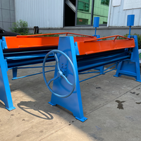 Machine de pliage de feuilles manuelle de plaque d'aluminium d'acier inoxydable de conduit de CVC de marque de la Chine en stock