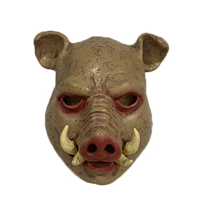 Factory Direct China Creepy Furry Animated Features Glow Effects Événements d'<span class=keywords><strong>horreur</strong></span> <span class=keywords><strong>Masque</strong></span> de <span class=keywords><strong>cochon</strong></span> dynamique à crocs - Product Image 3