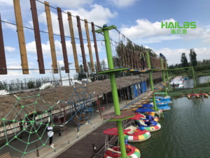 La cime des arbres en bois corde d'aventures équipement - Product Image 6