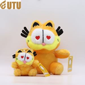 Para Garfield Bear muñeco de peluche lindo diseño de Anime de dibujos animados 13cm de altura relleno de algodón PP para alivio del estrés CELEBRACIÓN DE boda-F - Product Image 2
