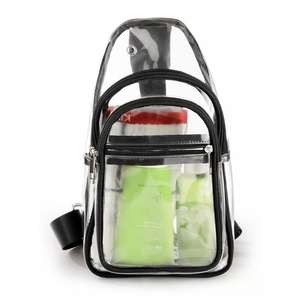 Sac de voyage ultra-léger et respirant en PVC, design Art Déco, fermeture éclair, transparent, étanche, grande capacité, pour le sport - Product Image 2