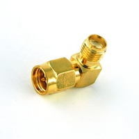 Audio Factory DC-12.4 GHz Électrique Étanche SMA Mâle SMA Femelle Angle Droit RF Coaxial Plug-jack JK Connecteurs Adaptateur