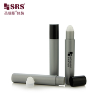 Flacon roll-on PP 15 ml anti-fuite à col vissé pour cosmétiques, répulsif anti-insectes et sérum pour les yeux