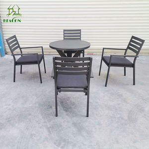 आउटडोर वाणिज्यिक उद्यान गोल डिनिंग टेबल <span class=keywords><strong>60</strong></span> इंच सस्ती गोल डाइनिंग टेबल - Product Image 3