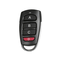 433MHz Code fixe universel porte de Garage/porte télécommande émetteur de commande duplicateur Code Grabber