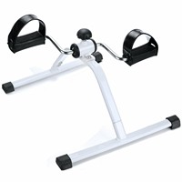 Bureau Vélo Pédale Exerciseur Pied Cycle Bras Mini Vélo D'exercice avec Écran LCD