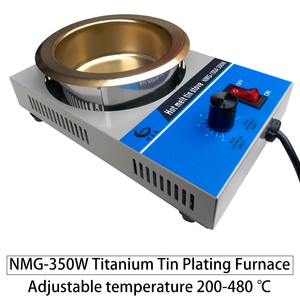 Horno de Fusión de Soldadura con Rango de Temperatura Ajustable, con Recubrimiento de Titanio, Potencia de 350W, Olla de Fusión de Estaño para Soldadura Electrónica - Product Image 2