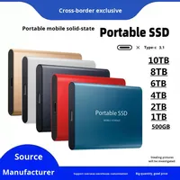 SSD Portabel Solid State Drive untuk Laptop 8TB 16TB Kecepatan Tinggi USB 3.1 Mobile Solid State Drive Ekspansi Murah