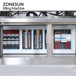 ZONESUN ZS-FM4A automatische drei Köpfe Servomotor vertikale Schnecke Gewürz Soda Milchpulver Füll maschine für Flaschen Gläser - Product Image 5