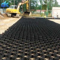 Géocell en HDPE pour allée en gravier, grille de stabilisation du sol de 50 mm à 100 mm de hauteur et murs de soutènement - Géocell grille de stabilisation