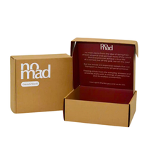 Custom Paper Packaging Box with High Quality Corrugated Cardboard and Luxury Design for Clothes Cosmetics Skincare Shipping