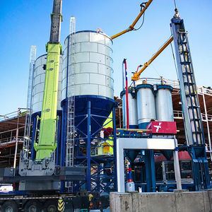 Pabrik Batching Beton Merek Sdcad 100 hingga 1000 Ton Bekas, Produsen Silo Baja Kecil untuk Semen Bubuk, Silo Semen untuk Jerman - Product Image 1