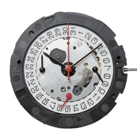 Jepang MIYOTA Brass Chronograph 0S20 Movement Multifungsi dengan Fungsi Tachymeter Baterai Tahan Lama Tanggal 24 Jam