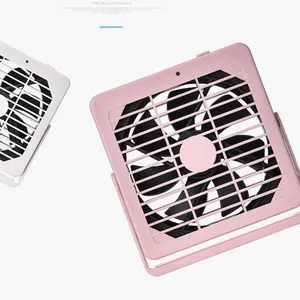 Dc Box USB Fold Desktop Mini Table Desk Fan 6 Inch 5v Plastic Mechanical DC Brushless Motor Air Cooling Fan 7 PP Blades 2 Speeds