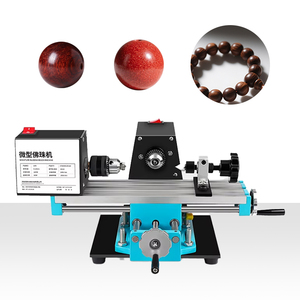 <strong>Wood</strong> Bead Making Machine Mini Drilling Machine Polishing Rounding Buddha Bead <strong>Lathe</strong> DIY Wooden Bead Woodworking <strong>Tool</strong> - Product Image 1